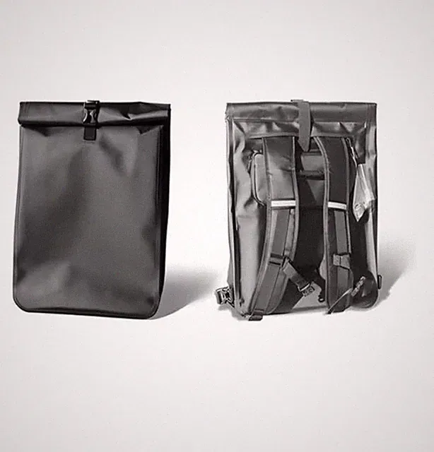 2-in-1 Waterproof Back Bag Top Bike Bag for Electric Bikes, Commuting & Travel