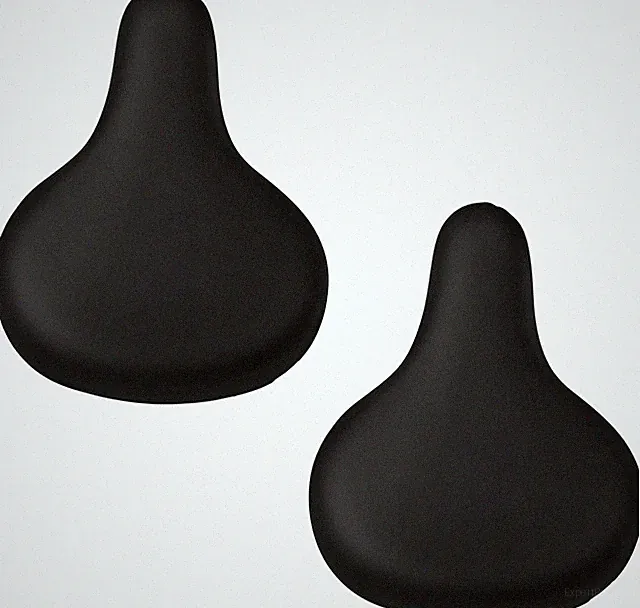 2-Pack Waterproof Bike Seat Covers for Ebikes - Rain & Sun Protection (Black)
