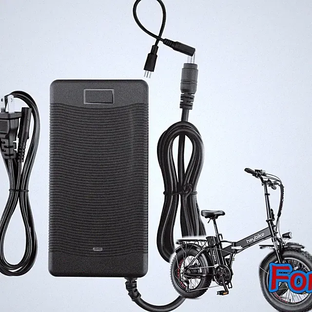 🚲54.6V 3-Pin AC Adapter for Heybike Mars 48V Folding Fat Tire Electric Bike