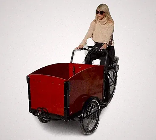Bakfiets family cargo bike bicycles - dutch mid- loader e-cargo bike to carry