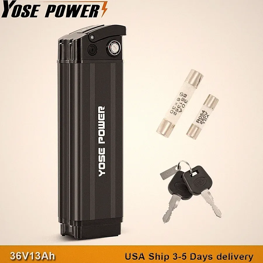 Electric Bike Battery 36V 13Ah Compatible with Heybike Cityscape 1.0 Ebike