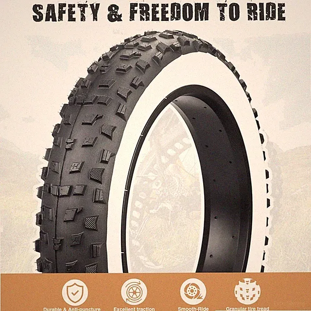 Folding Electric Fat Bike Tires
