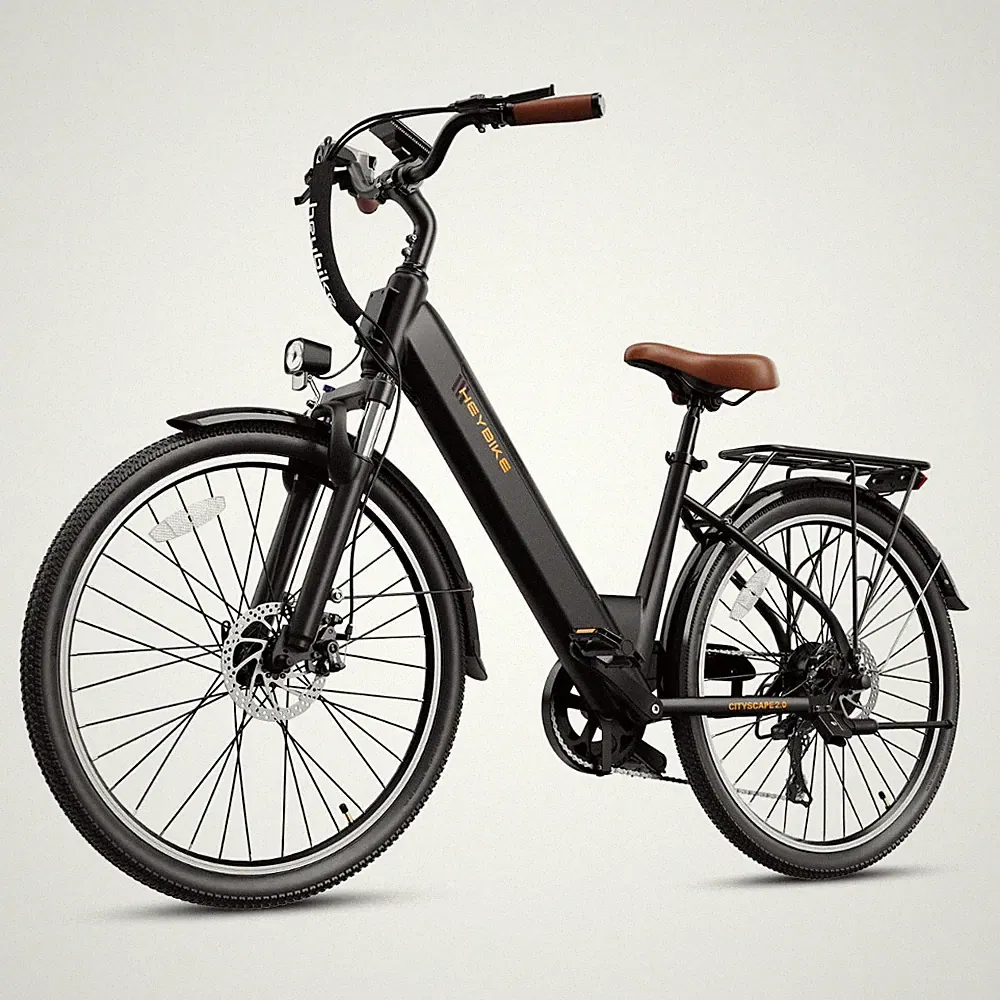 Heybike Cityscape 2.0 Electric Bike for Adults (Black) - PICK UP ONLY