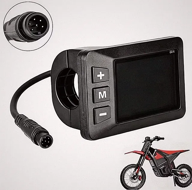 New OEM Display For 48/60V Encoder/Plug Yozma IN 10 Heybike Villain Valtinsu