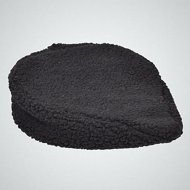 Universal Black Fleece Seat Cover for Bicycle/Bike & Scooter Seat